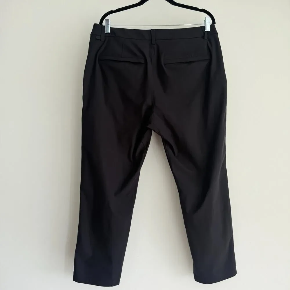 Lululemon Pants‎ Mens 34 ABC Pant Warpstreme Black Stretch Athleisure Work 27''